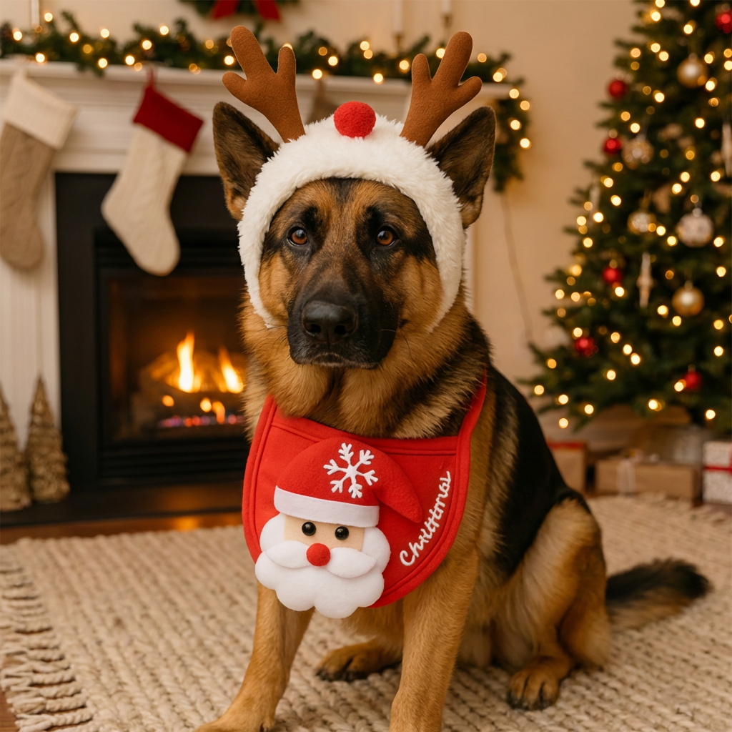 Julkläder för Hundar