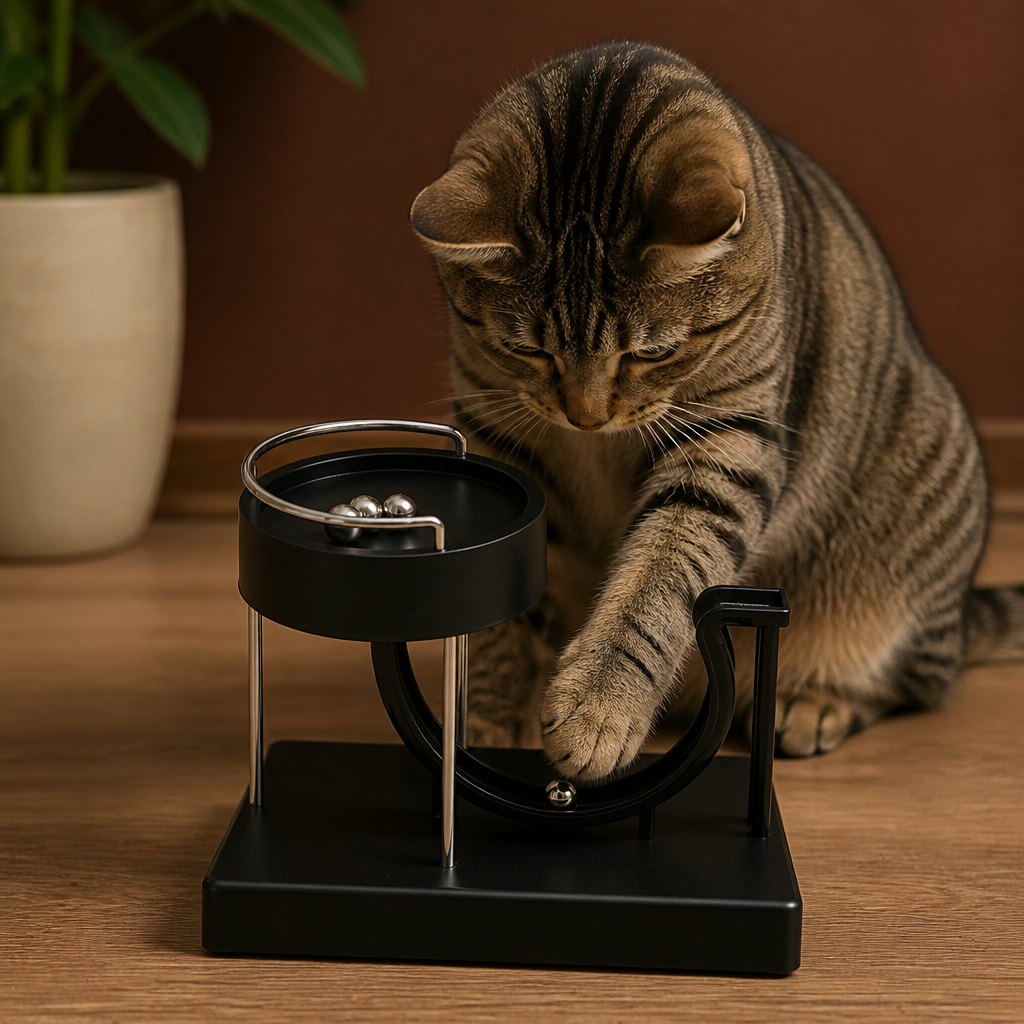 Kulbana för katter som ger oändlig lekglädje