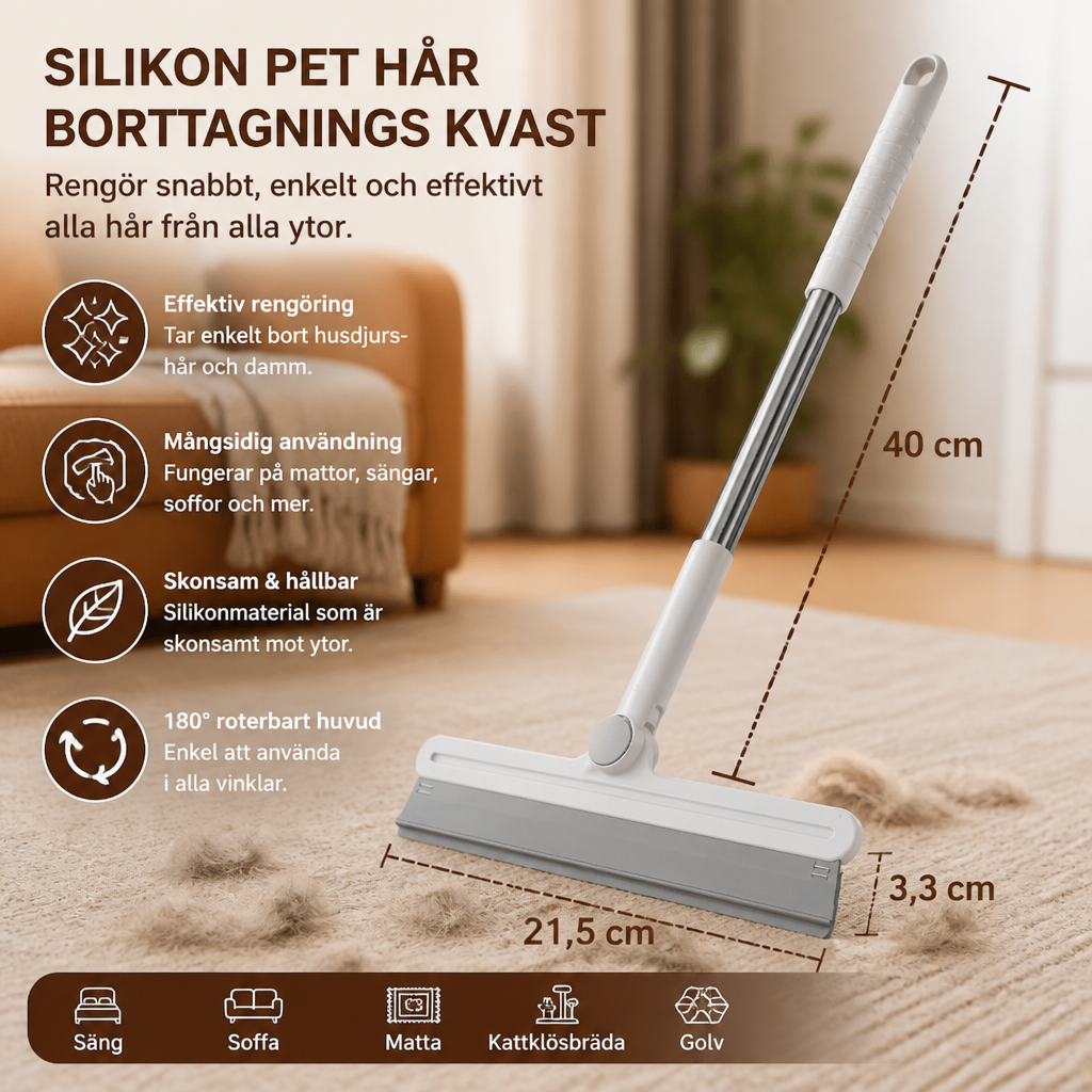 Silikonkvast för Borttagning av Djurhår