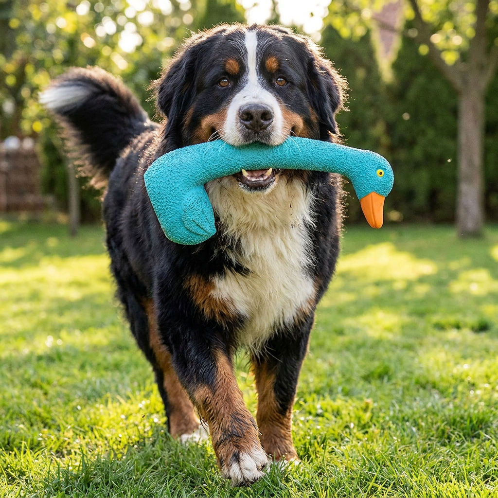 XXL Slitstark Latexleksak För Hundars Tandvård