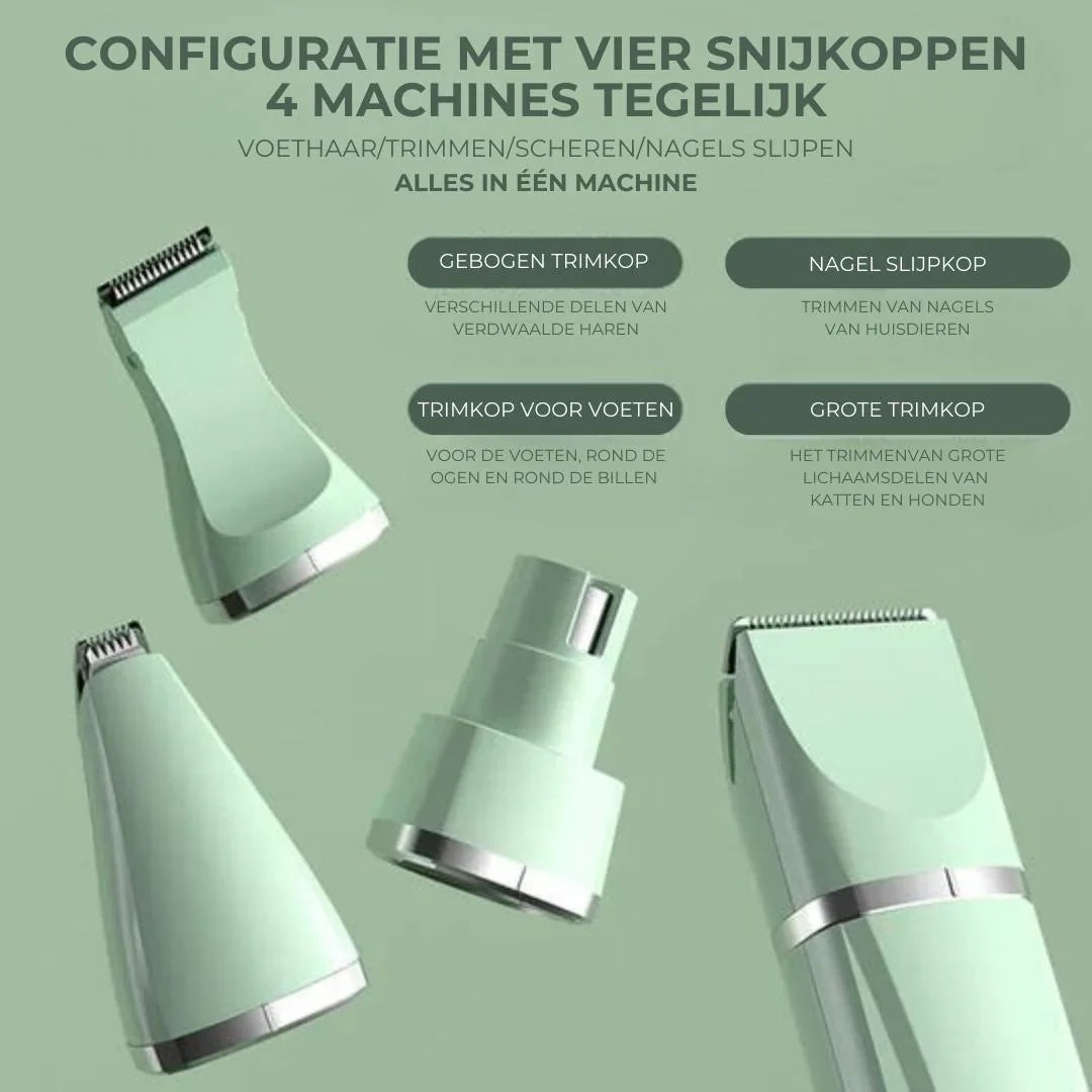 4-i-1 Djurtrimmer