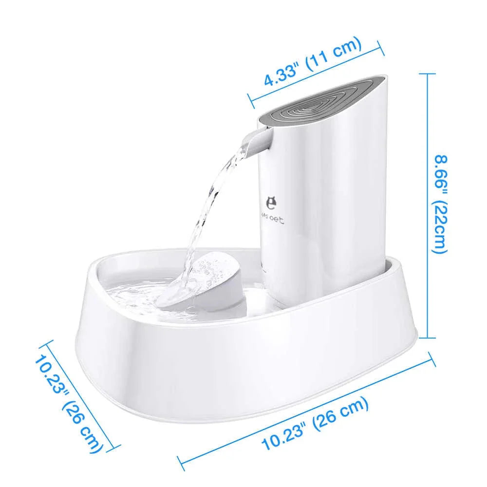 Drickfontän för Husdjur – Automatisk Vattenfontän för Hundar och Katter