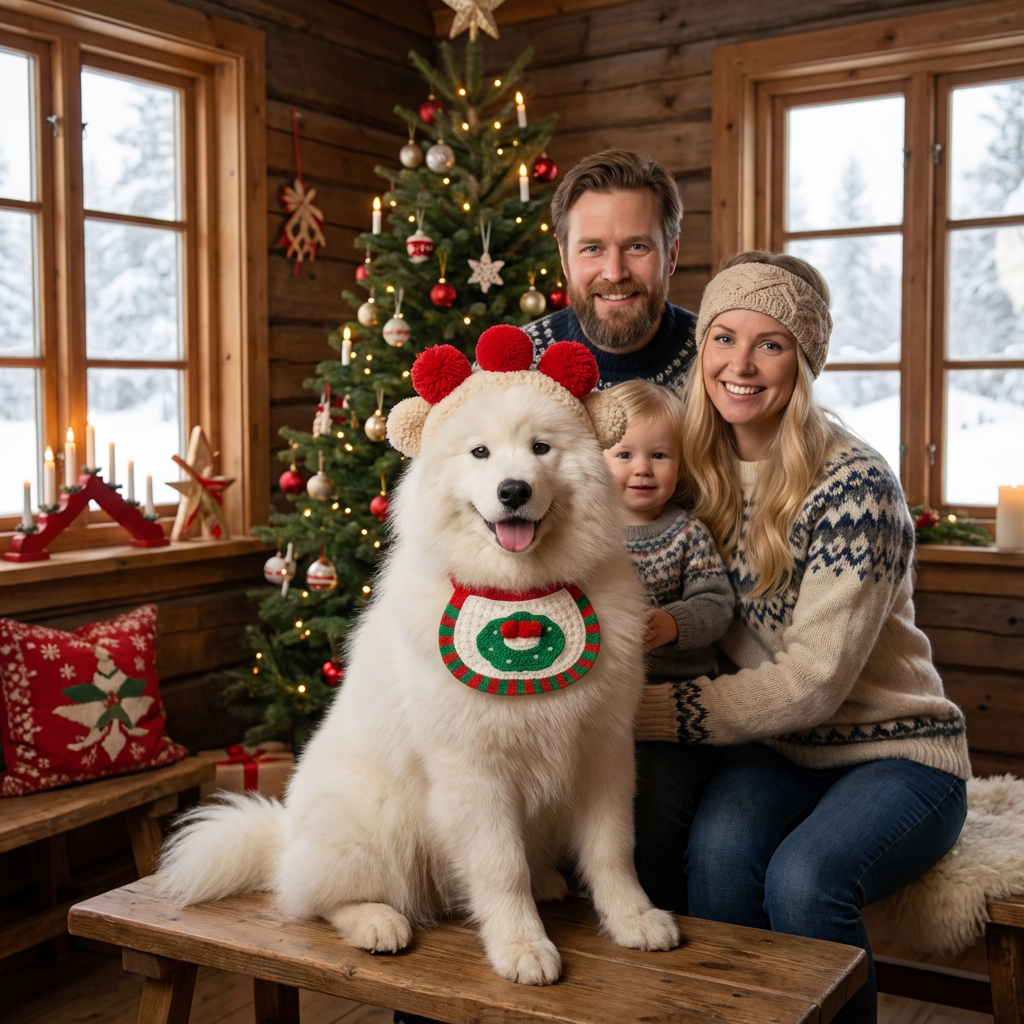 Julkläder för Hundar