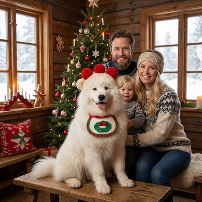 Julkläder för Hundar