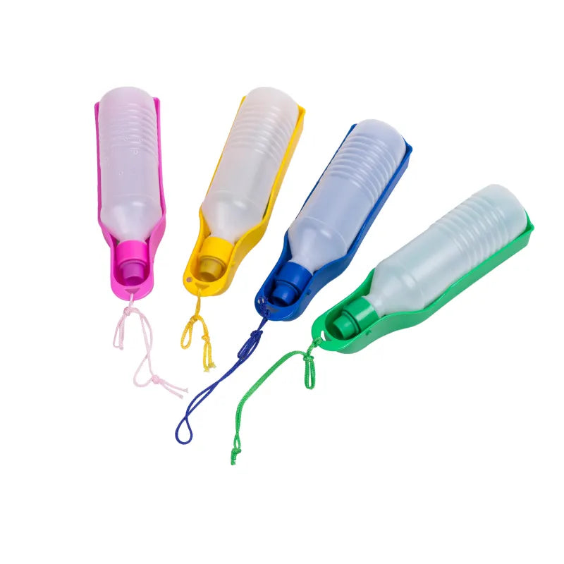 Draagbare Drinkfles voor Honden met Geïntegreerde Drinkbak - Ideaal voor op Reis