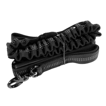 Elastiskt hundkoppel med stötdämpning – stötdämpande koppel för promenader