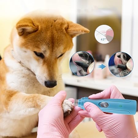 Elektrisk Klovslip för Husdjur med USB-laddare