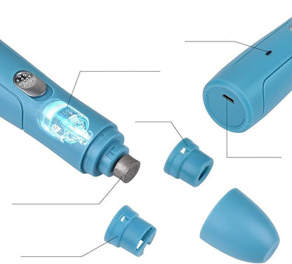 Elektrisk Klovslip för Husdjur med USB-laddare