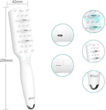 Elektrisk Massageborste För Husdjur Med USB-Uppladdningsfunktion Och Vårdfunktion