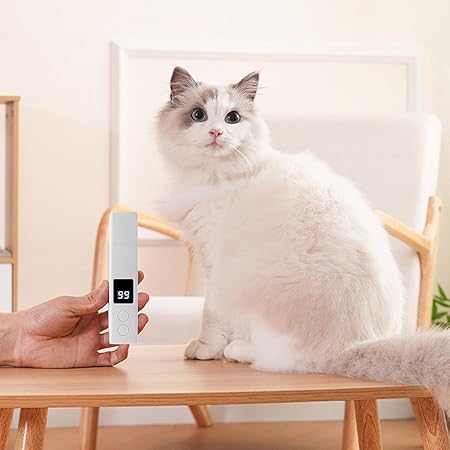 Digital Kloslip för Husdjur med LED-Display och Tyst Drift