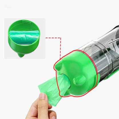 3-i-1 Multifunktionell Vattenflaska för Husdjur