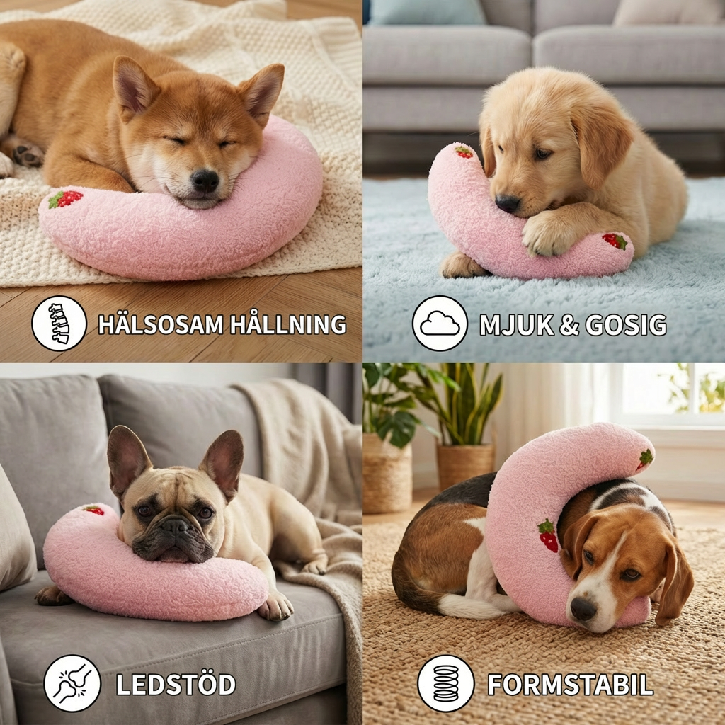 Robust Hundboll med Handtag
