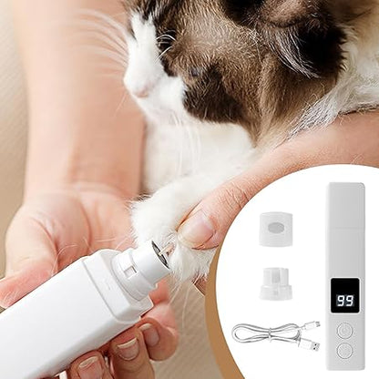 Digital Kloslip för Husdjur med LED-Display och Tyst Drift