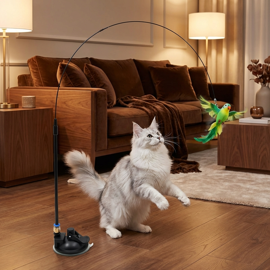 Fågelspel – Interaktiv Kattleksak