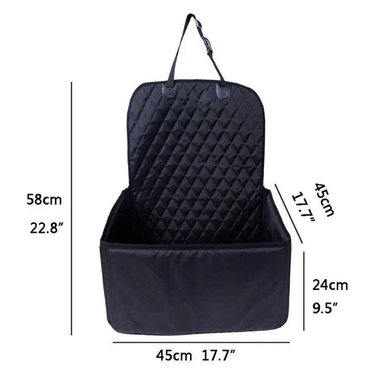 Bequee Premium Vattentätt Bilsäte för Husdjur