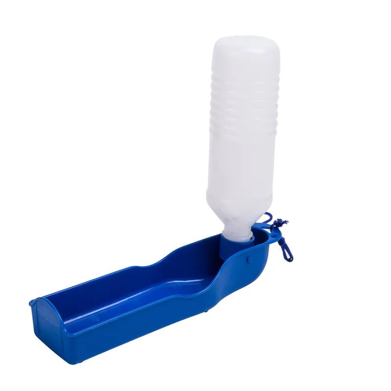 Draagbare Drinkfles voor Honden met Geïntegreerde Drinkbak - Ideaal voor op Reis