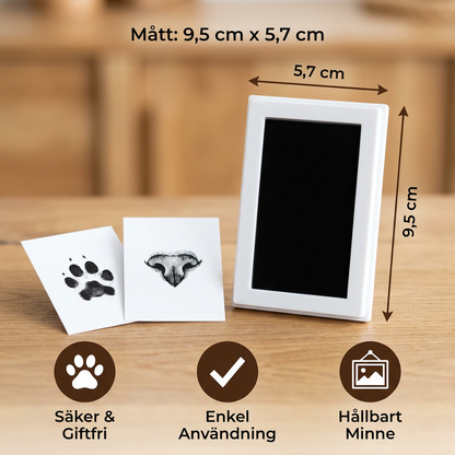 Husdjur Tass- Och Nosavtryckskit – DIY Minneskit För Katt