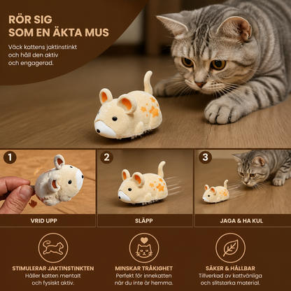 Aktiv hamsterleksak för katter inomhus