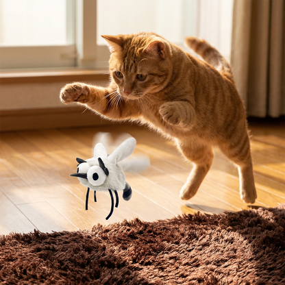 Rörelseaktiverad Flygande Insektsleksak För Katter
