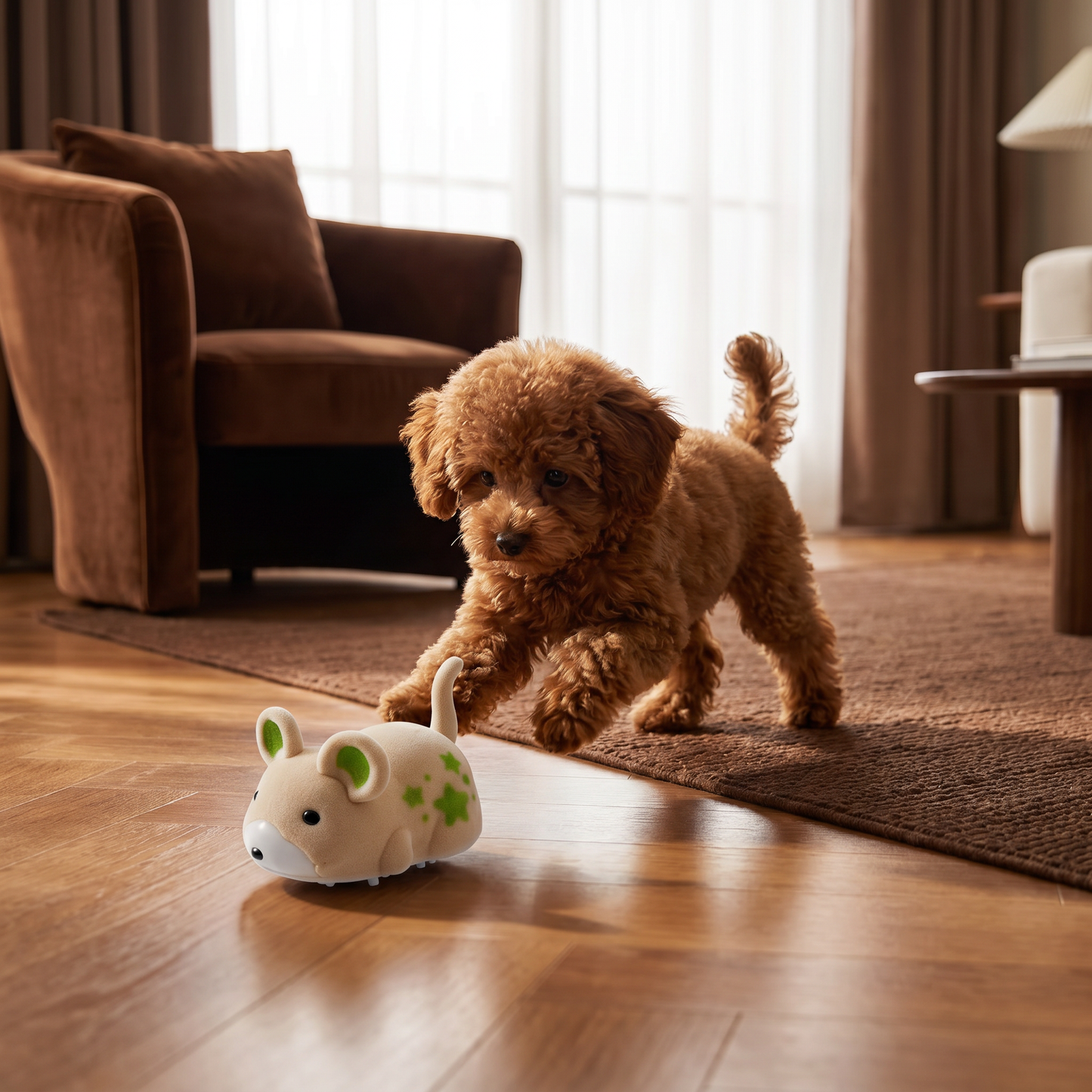 Aktiv hamsterleksak för hundar inomhus