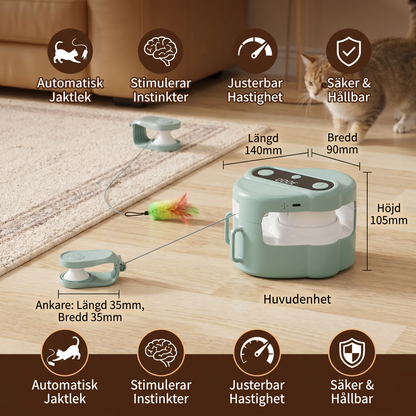 Automatisk Kattbana för Jaktlek
