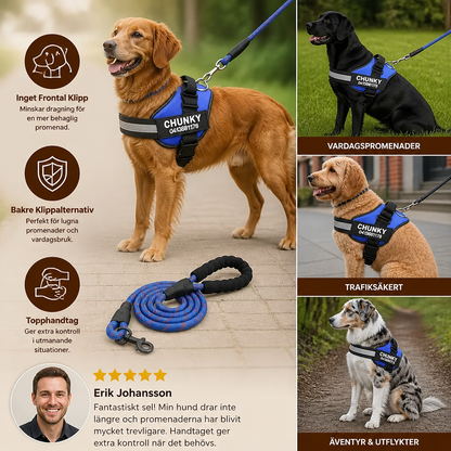 Personligt No-Pull-Hundsele för Enklare Promenader