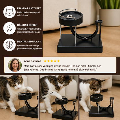 Kulbana för katter som ger oändlig lekglädje