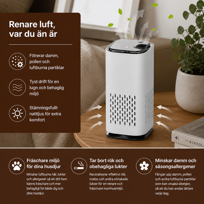 Luftrenare för husdjur