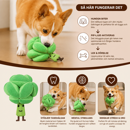 Sniffande Broccoli – Interaktiv Godisleksak