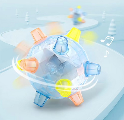 Blinkande Lekboll för Husdjur med Ljuseffekt och Ljudfunktion