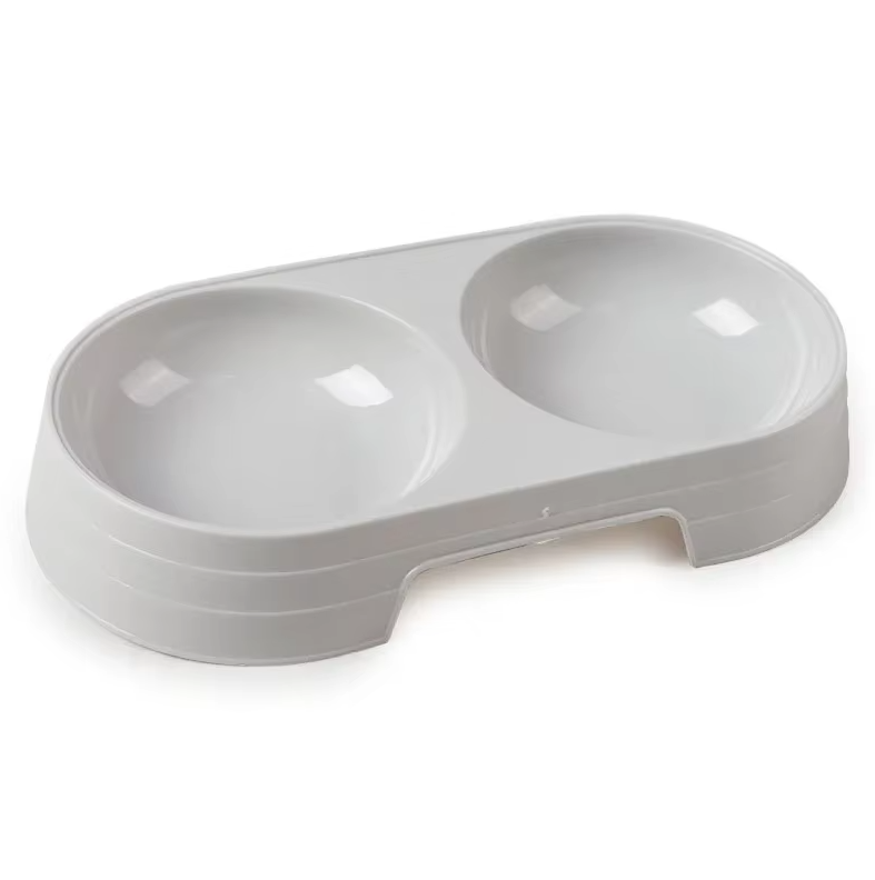 Dubbel Bordsset för Hundar med Halkfri Bas