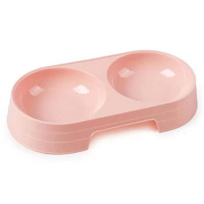 Dubbel Bordsset för Hundar med Halkfri Bas