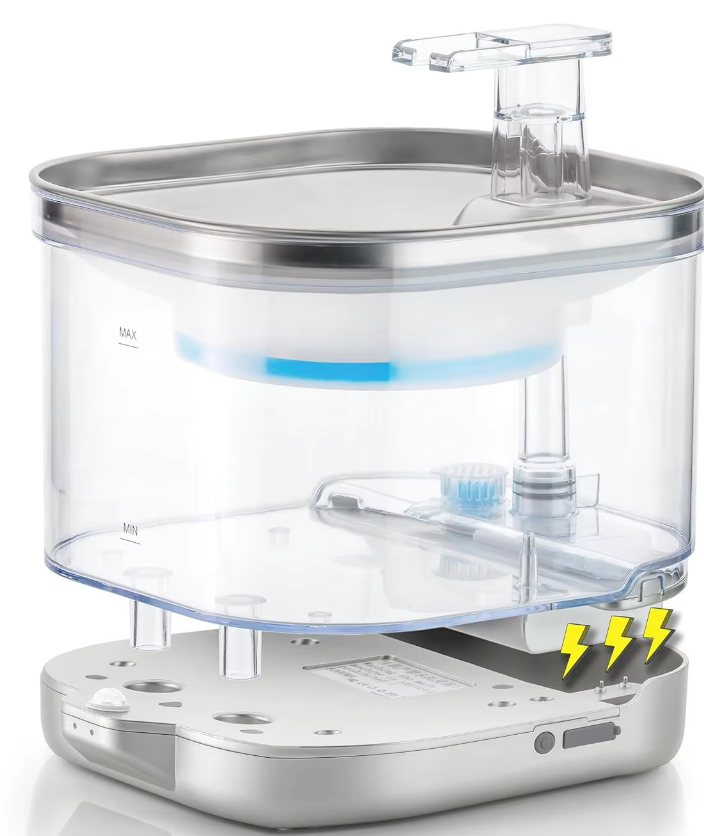 Automatisk Drickfontän för Katter och Hundar – Tyst Vattendispenser med Filter