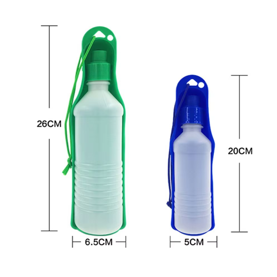 Draagbare Drinkfles voor Honden met Geïntegreerde Drinkbak - Ideaal voor op Reis