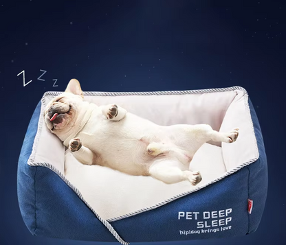 Bekväm Sovmatta för Husdjur med Mjuk Innersula för Hundar och Katter