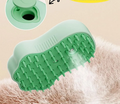 Elektrisk Kattborste med Massagefunktion för Mjuk Pälsvård