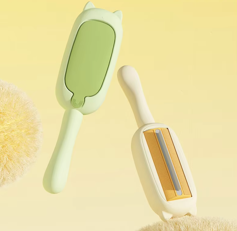 Dubbelpälsborste för katter - Effektiv pälsvårdsborste