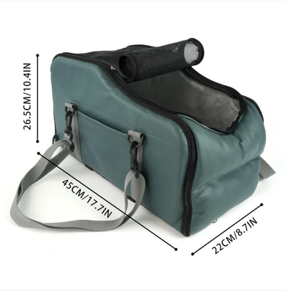 Bärbar Bärväska med Nätfönster och Axelrem