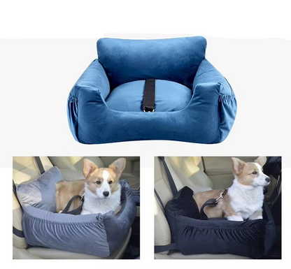 Bekvämt Bilsitsöverdrag för Husdjur – Transportbox för Hundar och Katter