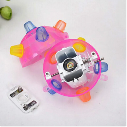 Blinkande Lekboll för Husdjur med Ljuseffekt och Ljudfunktion