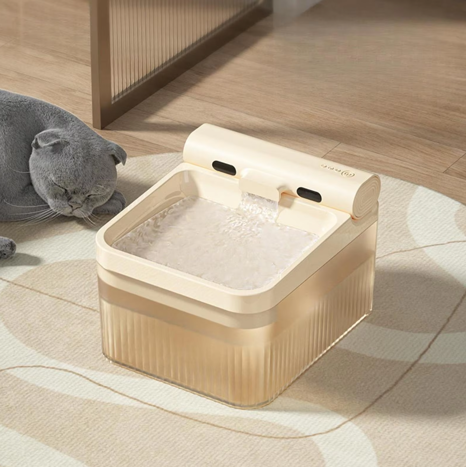 Elefant Vattendispenser för Husdjur – Simulerar Rinnande Vatten med Trippelfiltrering