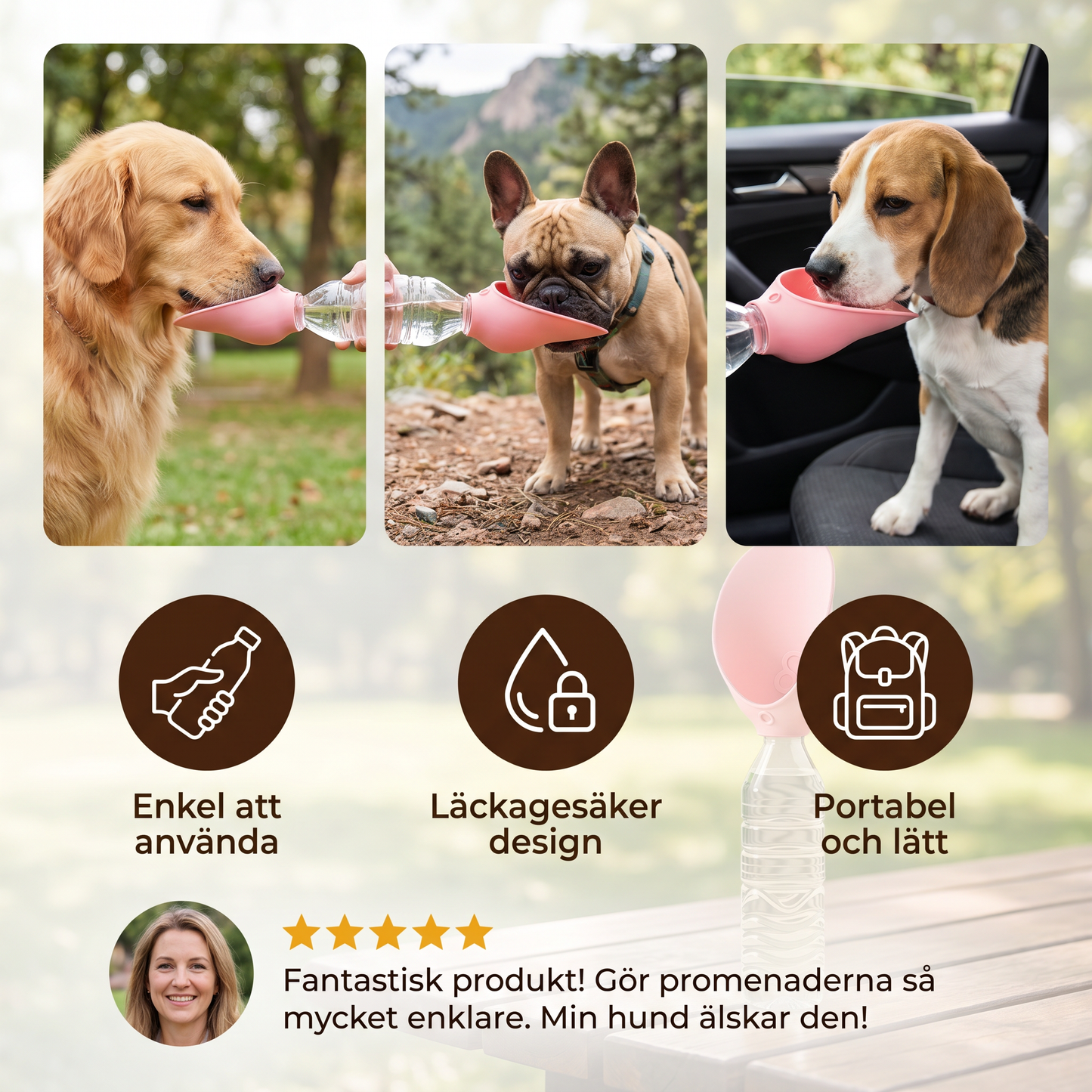 Silikonmunstycke för flaskor