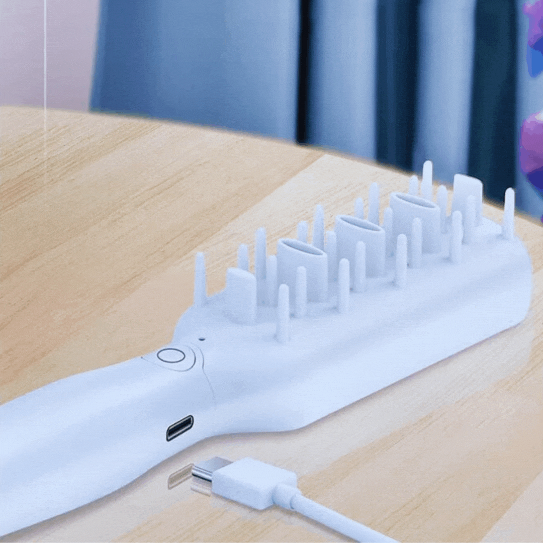 Elektrisk Massageborste För Husdjur Med USB-Uppladdningsfunktion Och Vårdfunktion