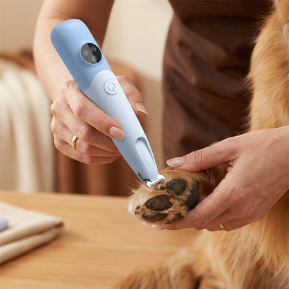 Pet Paw Trimmer – Tyst, Trådlös Grooming Trimmer för Hundar och Katter