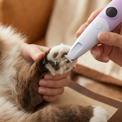 Pet Paw Trimmer – Tyst, Trådlös Grooming Trimmer för Hundar och Katter