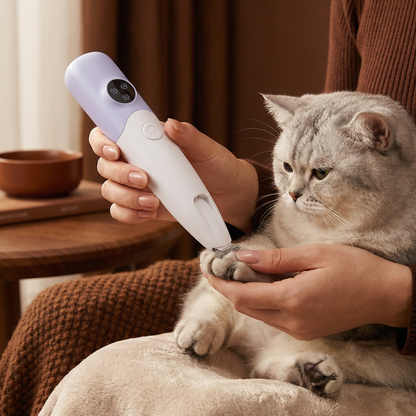 Pet Paw Trimmer – Tyst, Trådlös Grooming Trimmer för Hundar och Katter