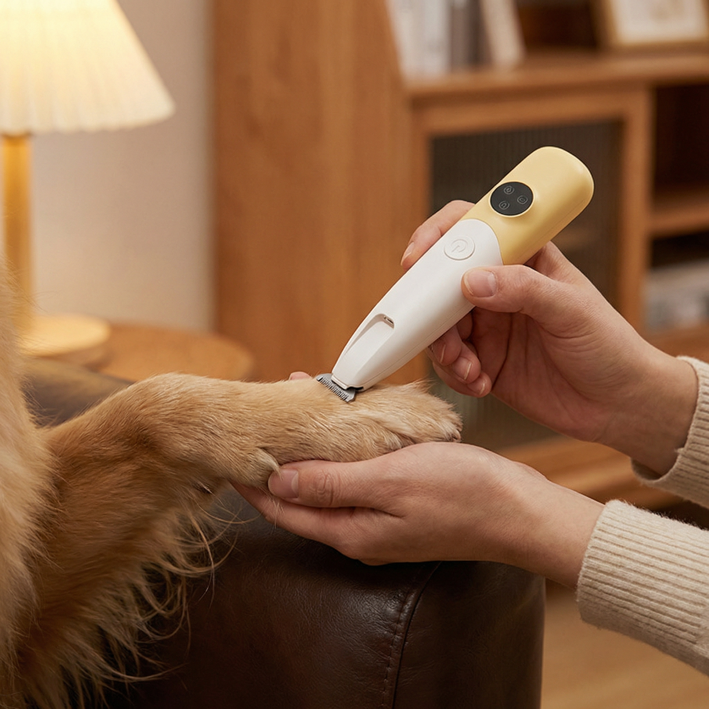 Pet Paw Trimmer – Tyst, Trådlös Grooming Trimmer för Hundar och Katter