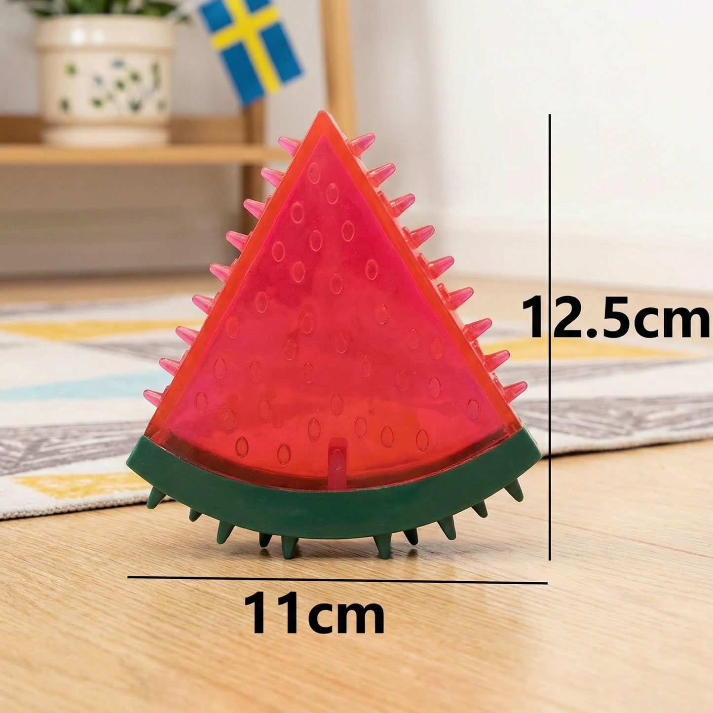Kylande Hundtuggleksak i Fruktdesign