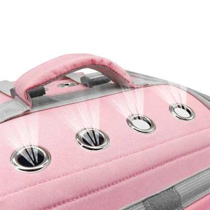 Bärväska för katter med fönster – robust bärbar väska för husdjur på resa