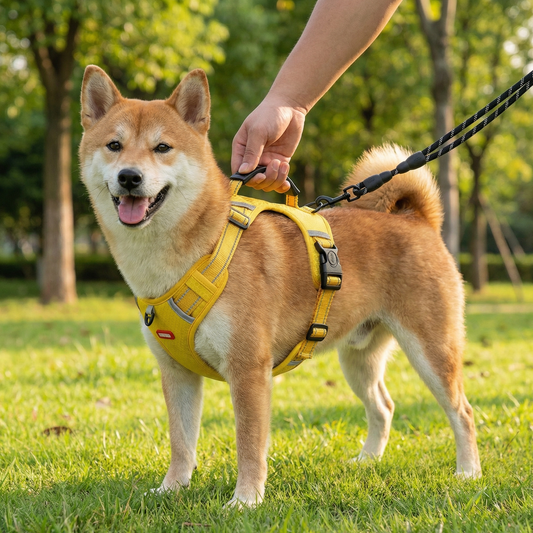 Högkvalitativt Reflekterande Anti-Dra Komfort Hundsele